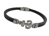 Bracciale Domar Uomo Bracciale acciaio in Acciaio BR 6312